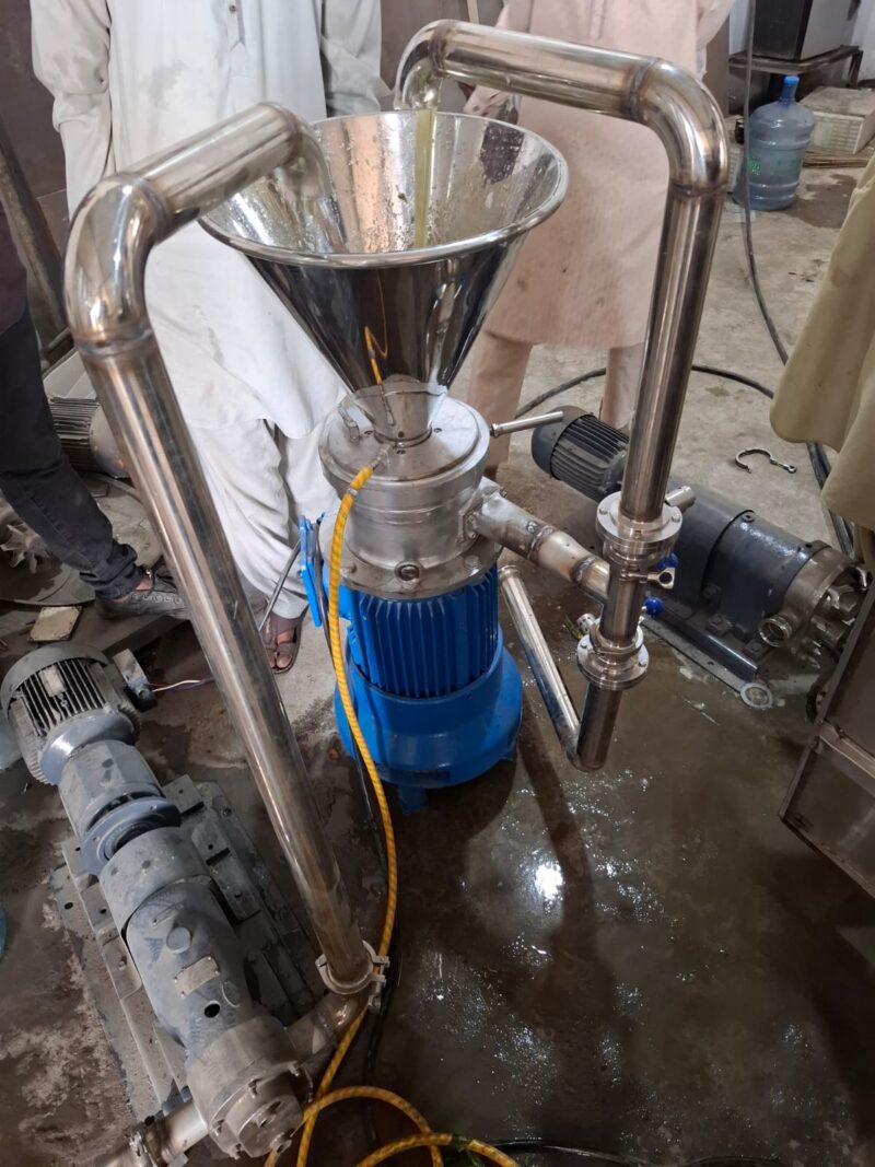 Colloid Mill Grinder Pulveriser Paste Making Machine